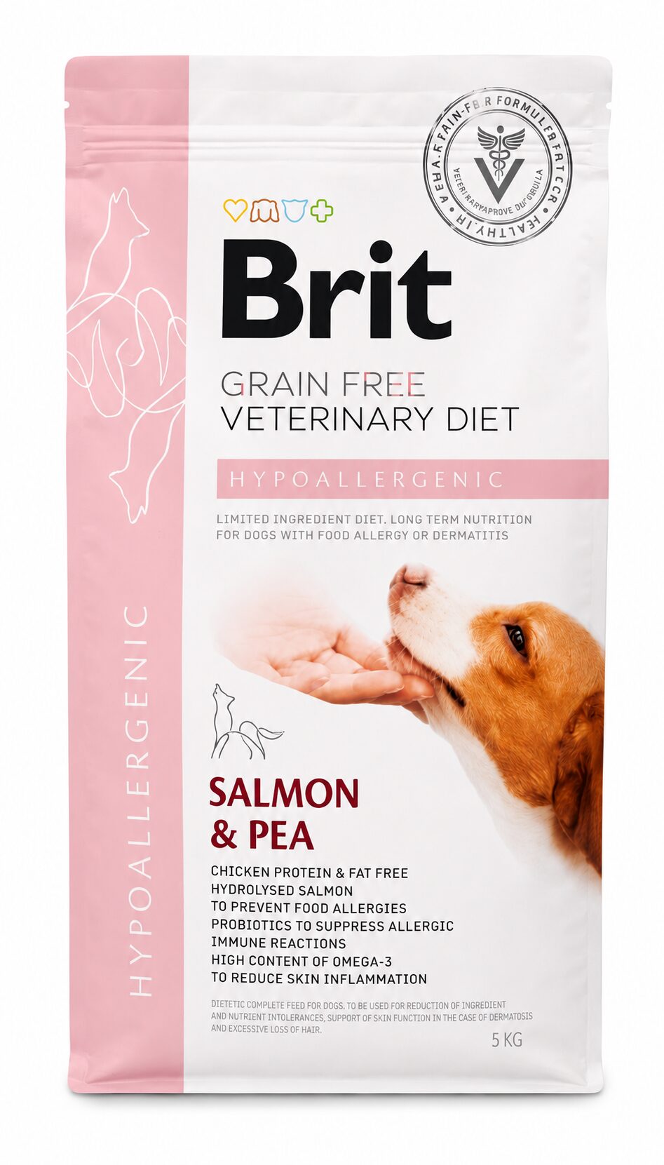 Brit Veterinary Diet Hypoallergenic Salmon & Pea 2 kg