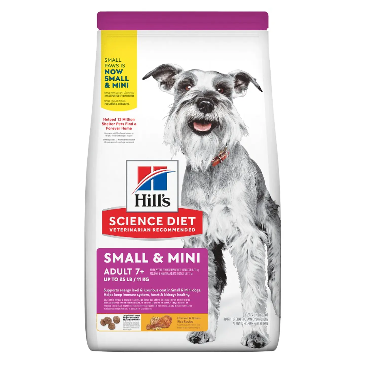 Hills Small & mini Adult 7+ 2Kg Perro