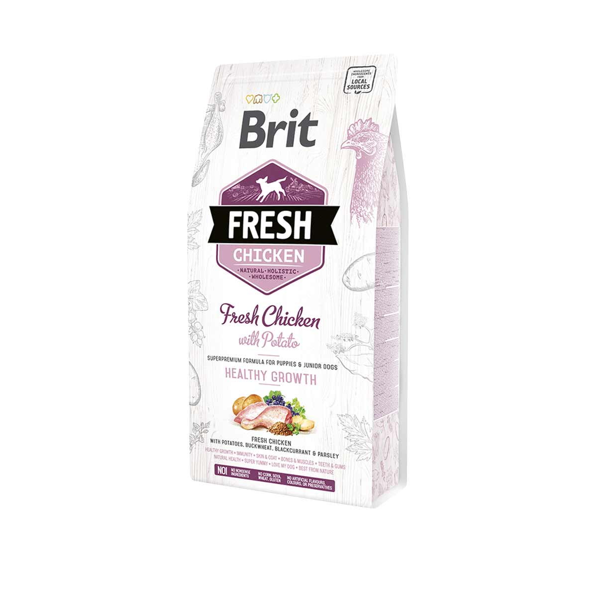 Brit Care fresh chicken with potatoes 2,5 kg
